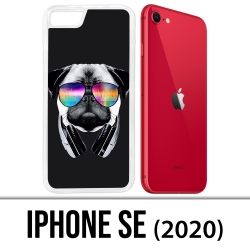 Coque iPhone SE 2020 - Chien Carlin Dj