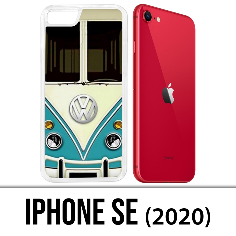 Coque iPhone SE 2020 - Combi Vintage Vw Volkswagen