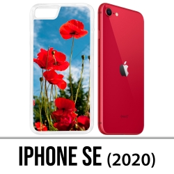 Coque iPhone SE 2020 - Coquelicots 1