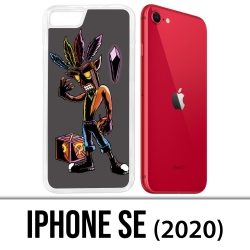 Coque iPhone SE 2020 - Crash Bandicoot Masque