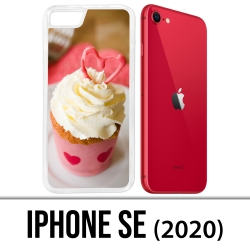 Coque iPhone SE 2020 - Cupcake Rose