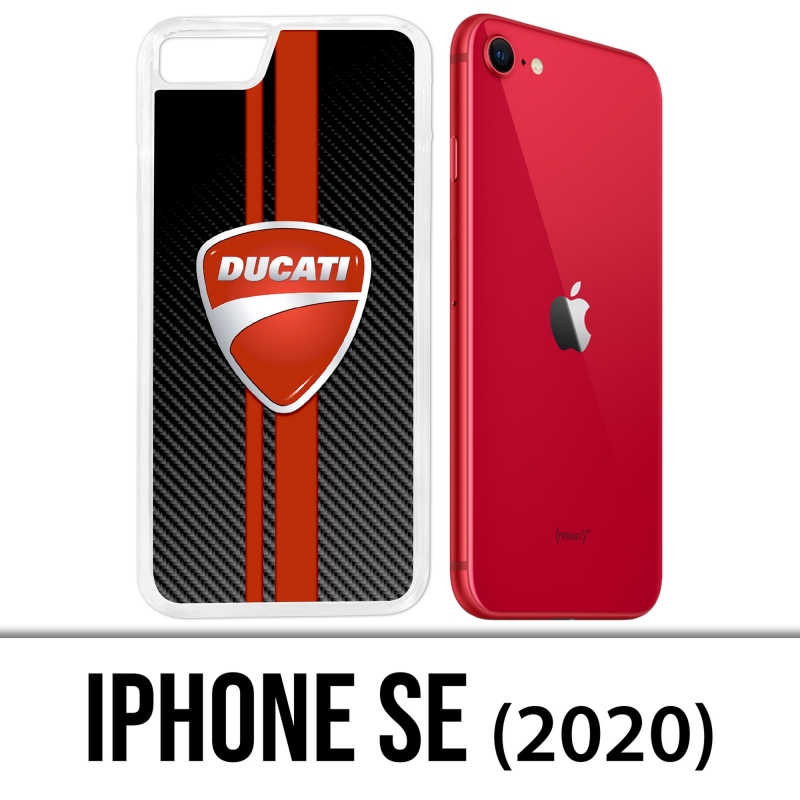 Funda iPhone 2020 SE - Ducati Carbon