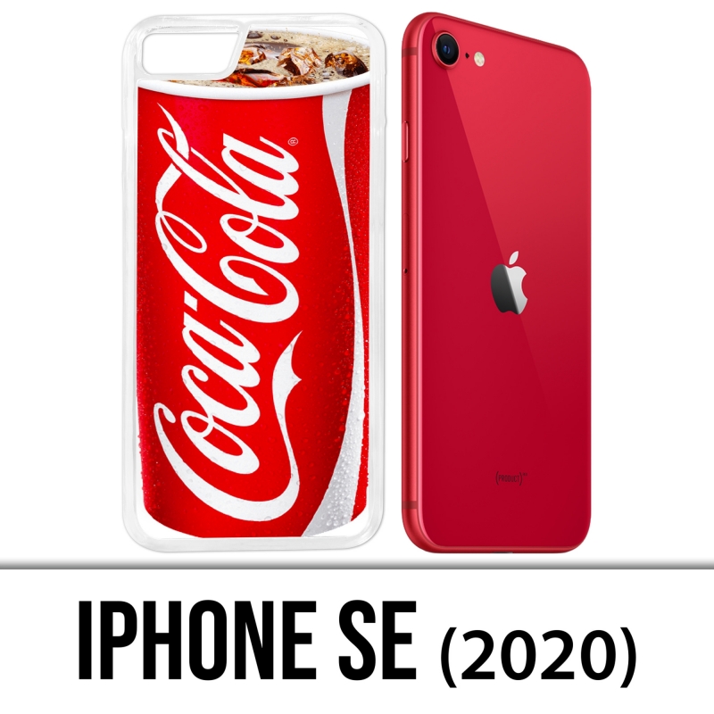 Coque iPhone SE 2020 - Fast Food Coca Cola