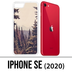 Coque iPhone SE 2020 - Foret Sapins