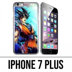 Custodia per iPhone 7 Plus - Dragon Ball Goku Color