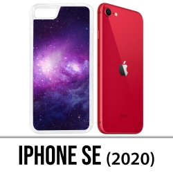 Coque iPhone SE 2020 - Galaxie Violet