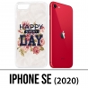 Custodia iPhone SE 2020 - Happy Every Days Roses