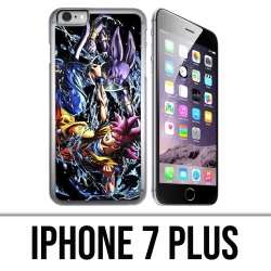 Coque iPhone 7 PLUS - Dragon Ball Goku Vs Beerus