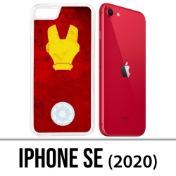 Coque iPhone SE 2020 - Iron Man Art Design