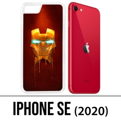 Custodia iPhone SE 2020 - Iron Man Gold