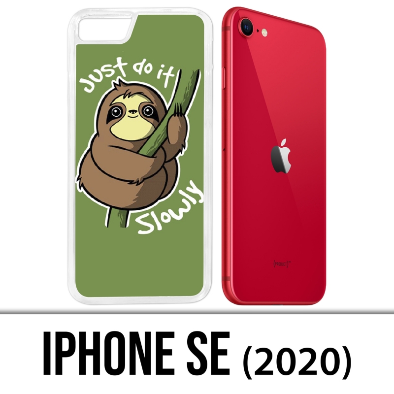 Coque iPhone SE 2020 - Just Do It Slowly