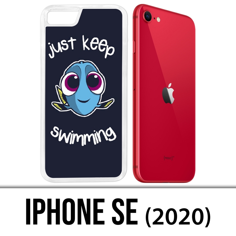 Funda iPhone 2020 SE - Just Keep Swimming