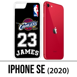 Coque iPhone SE 2020 - Lebron James Noir
