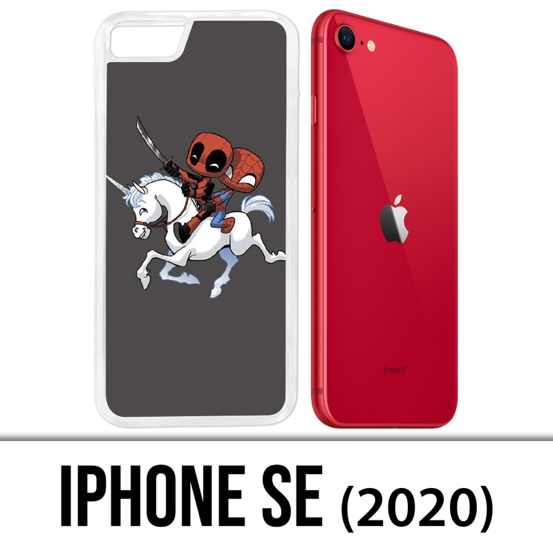 IPhone SE 2020 Case - Licorne Deadpool Spiderman