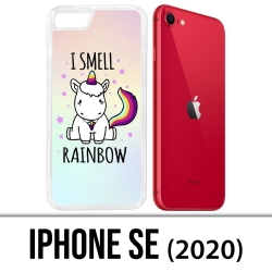 Coque iPhone SE 2020 - Licorne I Smell Raimbow
