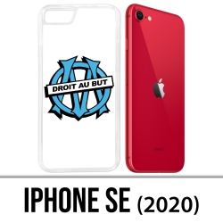 Custodia iPhone SE 2020 - Logo Om Marseille Droit Au But