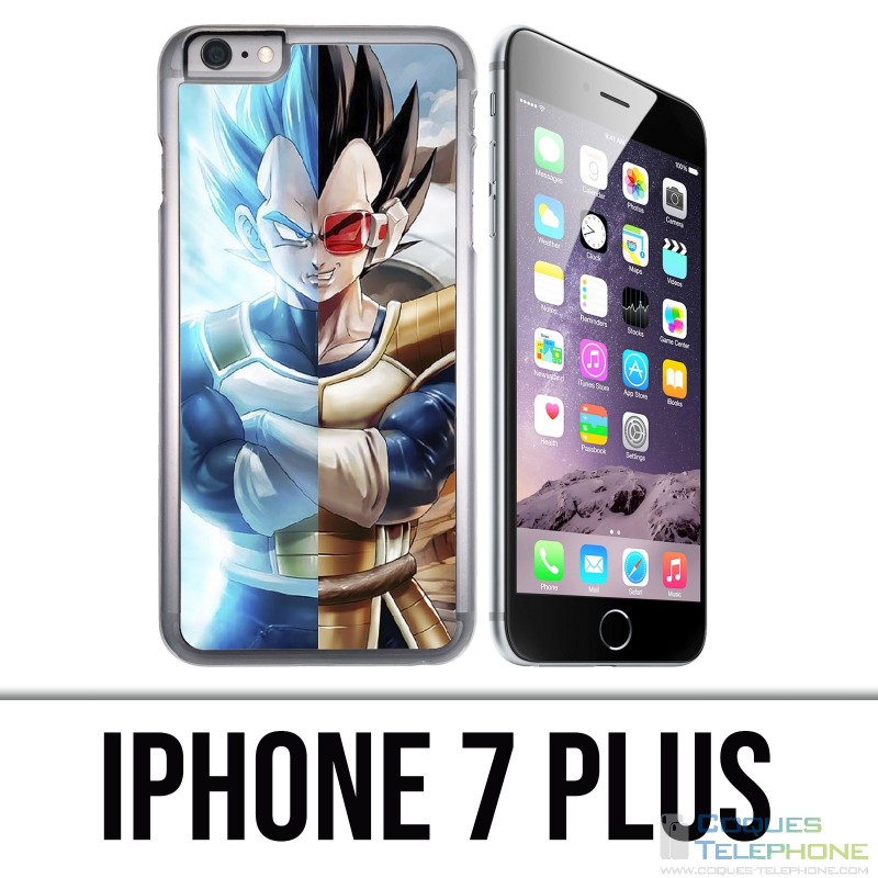 Custodia per iPhone 7 Plus: Dragon Ball Vegeta Super Saiyan