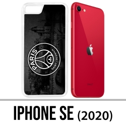 iPhone SE 2020 Case - Logo Psg Fond Black