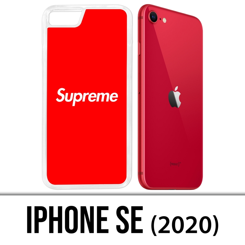 Coque iPhone SE 2020 - Logo Supreme