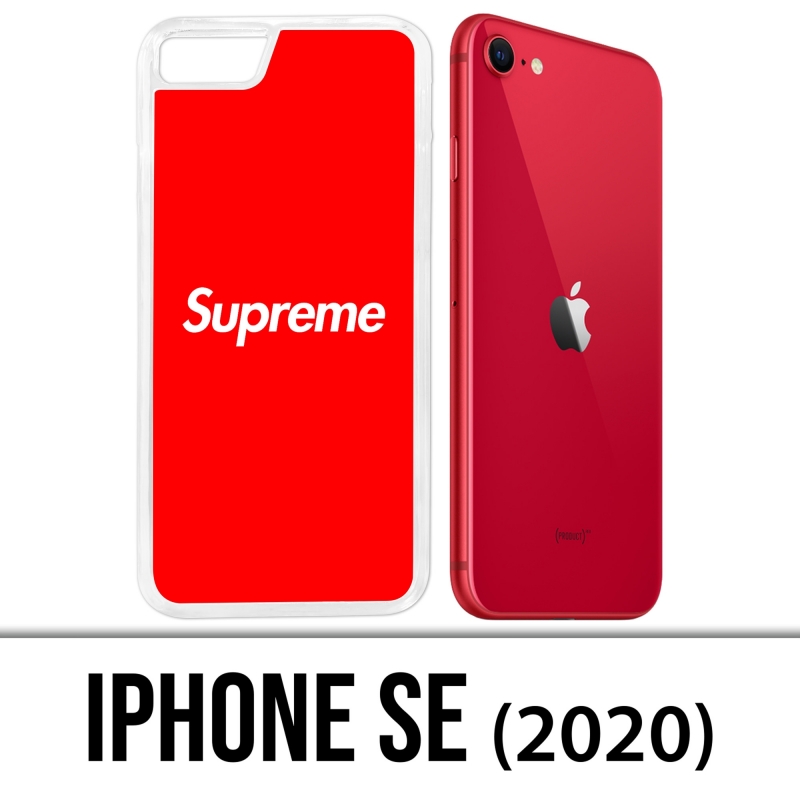 Custodia iPhone SE 2020 - Logo Supreme