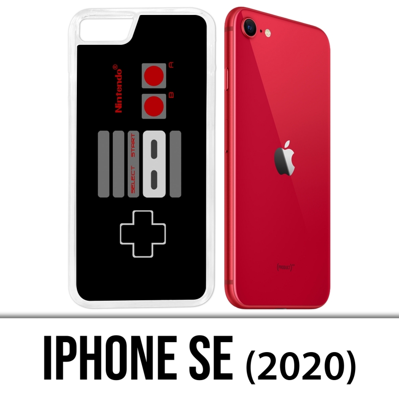 Coque iPhone SE 2020 - Manette Nintendo Nes