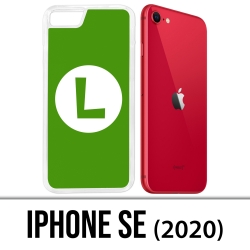 Coque iPhone SE 2020 - Mario Logo Luigi
