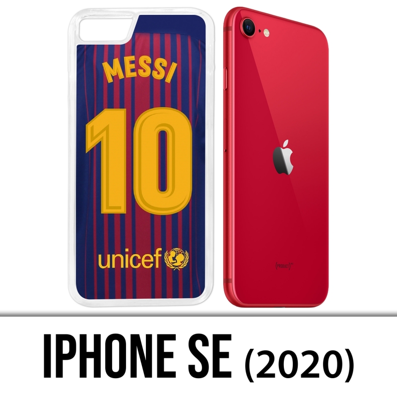 Custodia iPhone SE 2020 - Messi Barcelone 10