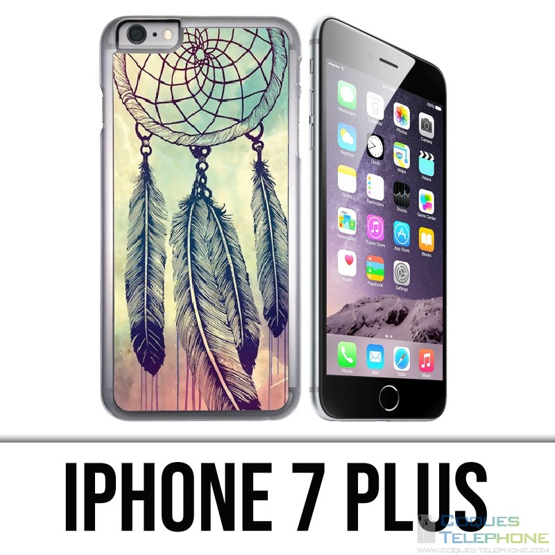 IPhone 7 Plus Hülle - Dreamcatcher Feathers