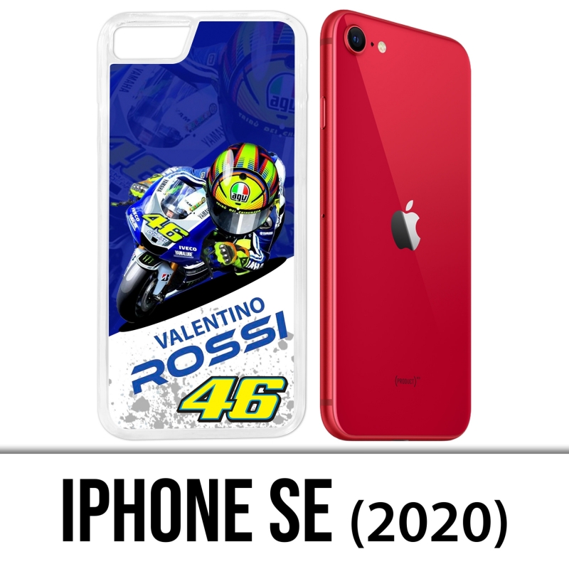 Funda iPhone 2020 SE - Motogp Rossi Cartoon Galaxy