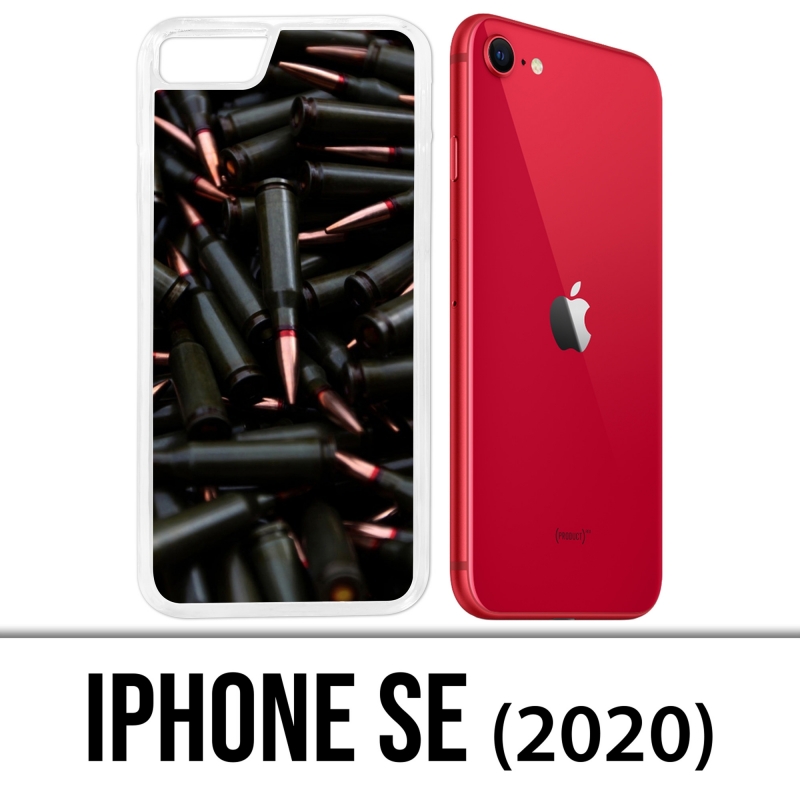 Coque iPhone SE 2020 - Munition Black