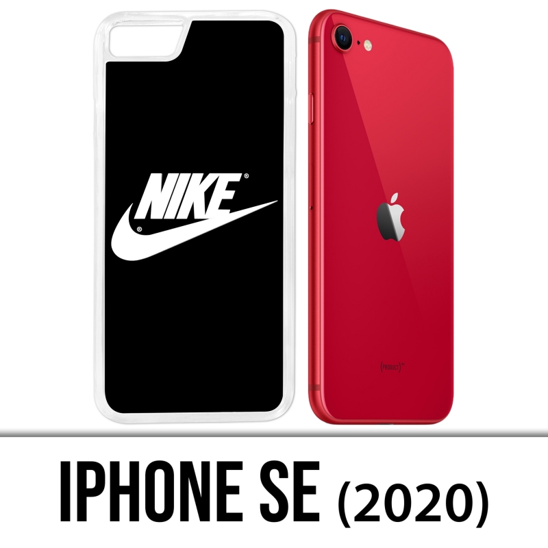 Custodia iPhone SE 2020 - Nike Logo Noir