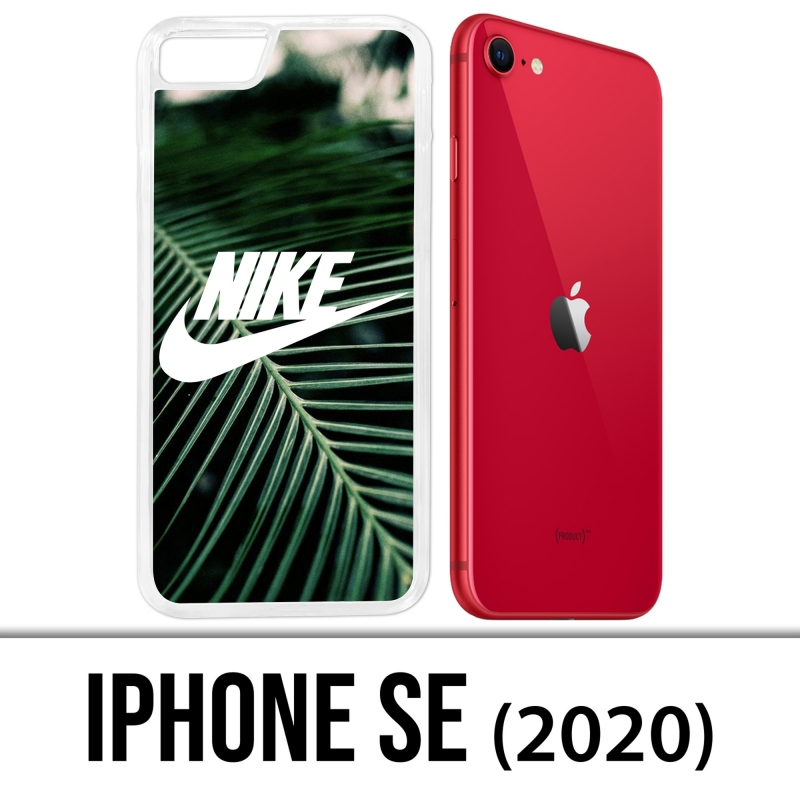 Coque iPhone SE 2020 - Nike Logo Palmier