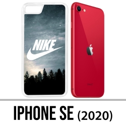 Custodia iPhone SE 2020 - Nike Logo Wood