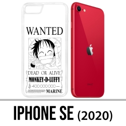 Custodia iPhone SE 2020 - One Piece Wanted Luffy