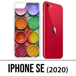 Coque iPhone SE 2020 - Palette Peinture