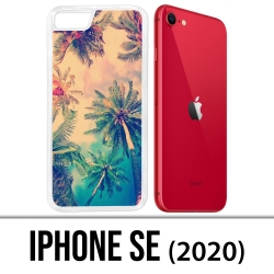 Coque iPhone SE 2020 - Palmiers