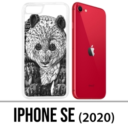 Coque iPhone SE 2020 - Panda Azteque