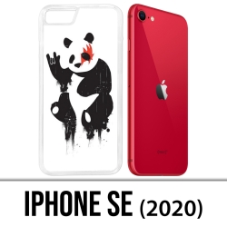 Coque iPhone SE 2020 - Panda Rock