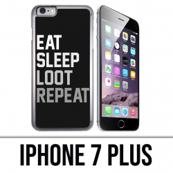 Coque iPhone 7 PLUS - Eat Sleep Loot Repeat