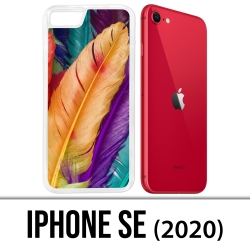 Coque iPhone SE 2020 - Plumes