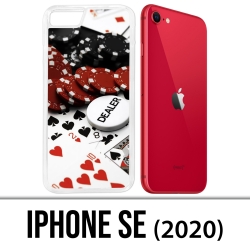 Coque iPhone SE 2020 - Poker Dealer