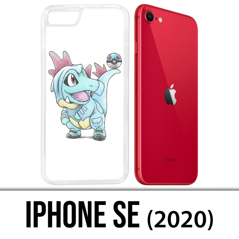 Coque iPhone SE 2020 - Pokémon Bébé Kaiminus