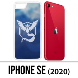 iPhone SE 2020 Case - Pokémon Go Team Bleue Grunge