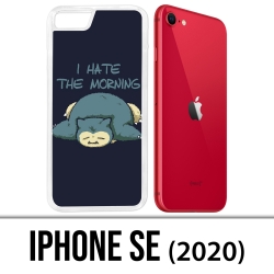 Custodia iPhone SE 2020 - Pokémon Ronflex Hate Morning