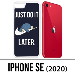 iPhone SE 2020 Case - Pokémon Ronflex Just Do It Later