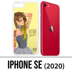 Coque iPhone SE 2020 - Princesse Belle Gothique