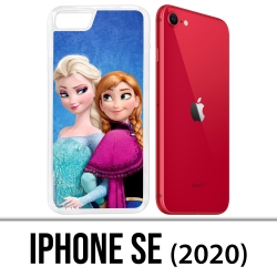 Coque iPhone SE 2020 - Reine Des Neiges Elsa Et Anna