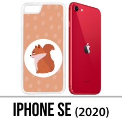 Coque iPhone SE 2020 - Renard Roux