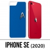 Coque iPhone SE 2020 - Star Trek Bleu