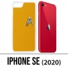 Coque iPhone SE 2020 - Star Trek Jaune